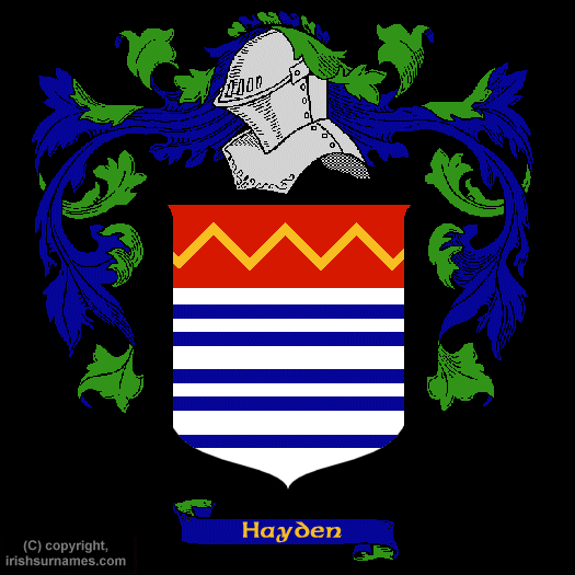 Hayden Family Crest, Click Here to get Bargain Hayden Coat of Arms Gifts