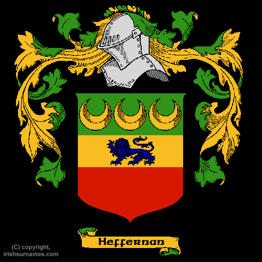 Heffernan Coat of Arms, Family Crest - Free Image to View