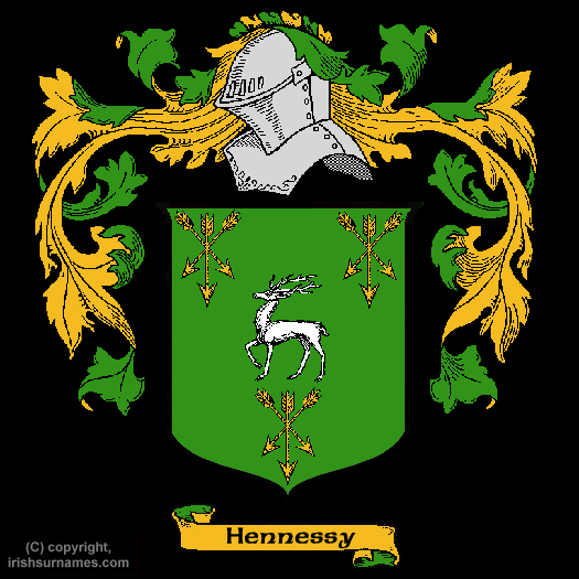 Hennessy / / Coat of Arms, Family Crest - Click here to view