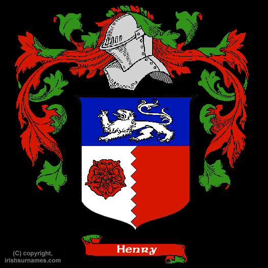 Henry Coat of Arms, Family Crest - Click here to view