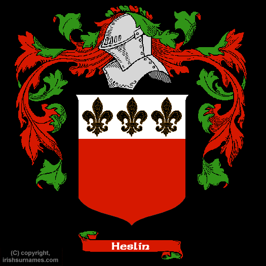 Heslin Family Crest, Click Here to get Bargain Heslin Coat of Arms Gifts