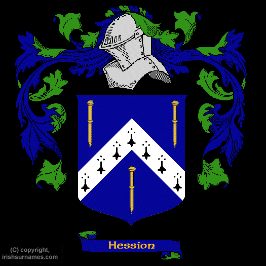 Hession / Coat of Arms, Family Crest - Click here to view