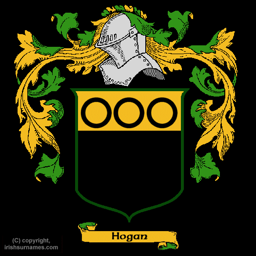Hogan Coat of Arms, Family Crest - Click here to view