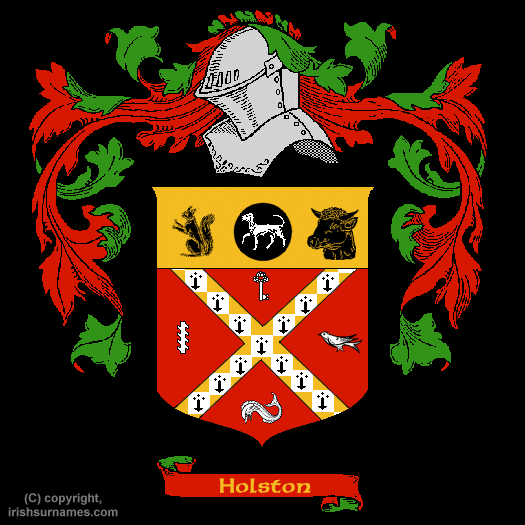 Holston Family Crest, Click Here to get Bargain Holston Coat of Arms Gifts