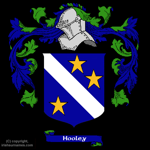 Hooley Coat of Arms, Family Crest - Click here to view