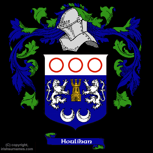 Houlihan Family Crest, Click Here to get Bargain Houlihan Coat of Arms Gifts