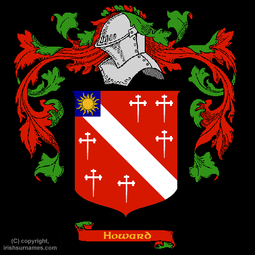 Howard Coat of Arms, Family Crest - Click here to view