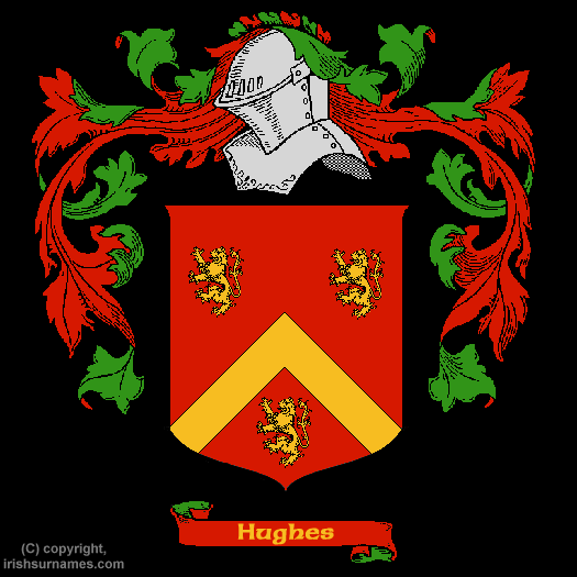 Hughes Coat of Arms, Family Crest - Click here to view