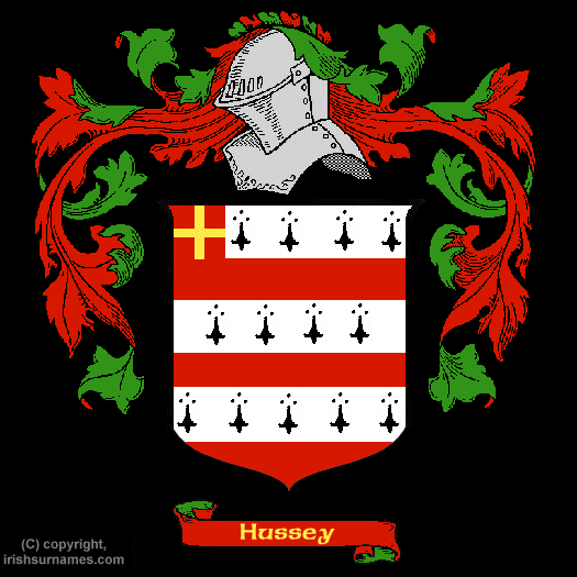 Hussey Family Crest, Click Here to get Bargain Hussey Coat of Arms Gifts