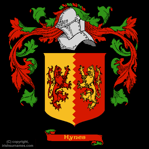 Hynes Family Crest, Click Here to get Bargain Hynes Coat of Arms Gifts