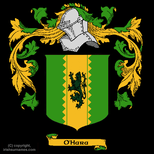 Ohara Coat of Arms, Family Crest - Click here to view