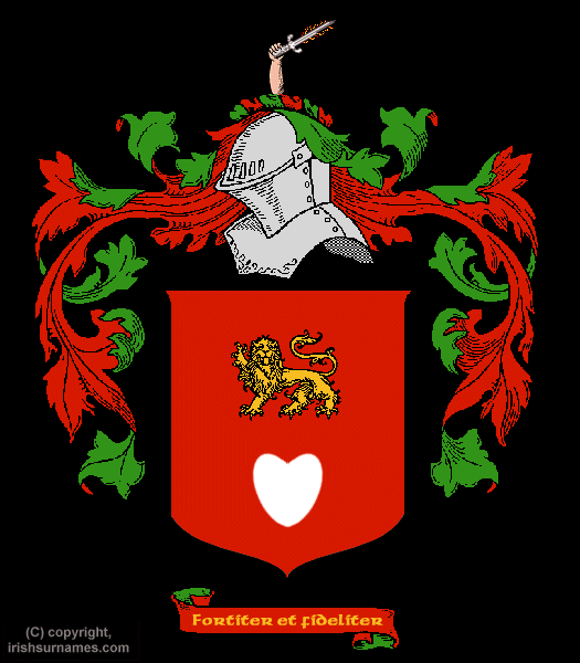 Ohart Coat of Arms, Family Crest - Click here to view