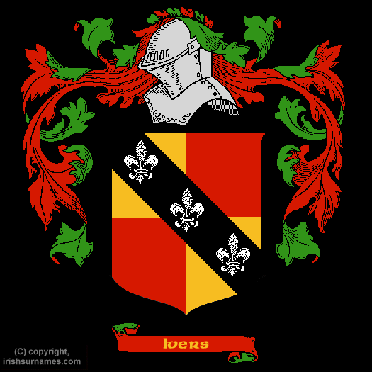 Ivers Coat of Arms, Family Crest - Click here to view