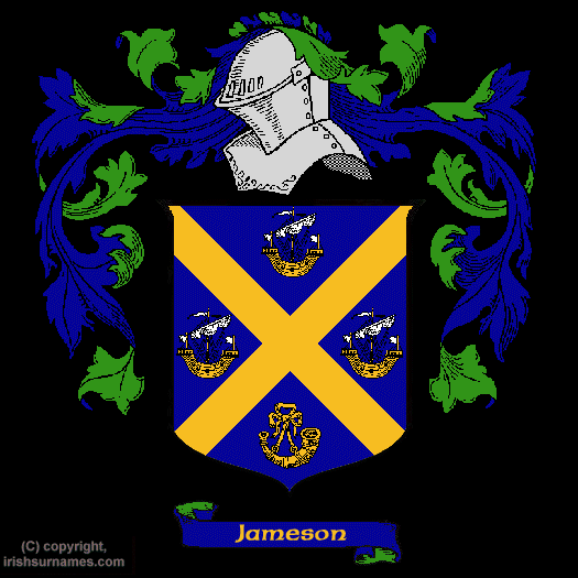 Jameson Coat of Arms, Family Crest - Click here to view