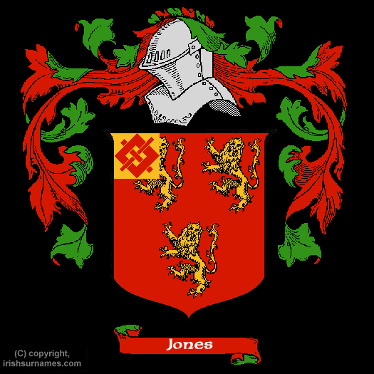 Jones Family Crest, Click Here to get Bargain Jones Coat of Arms Gifts