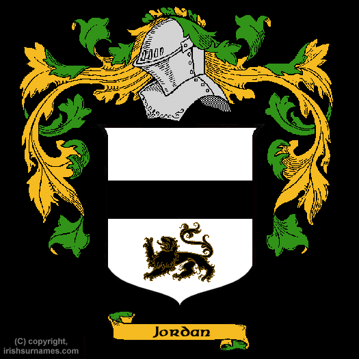 Jordan Coat of Arms, Family Crest - Click here to view
