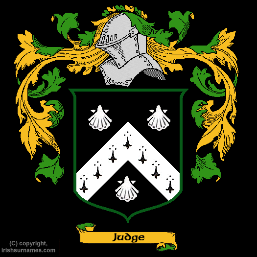 Judge Coat of Arms, Family Crest - Click here to view
