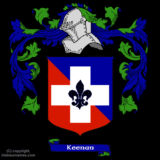 Keenan Coat of Arms, Family Crest - Click here to view