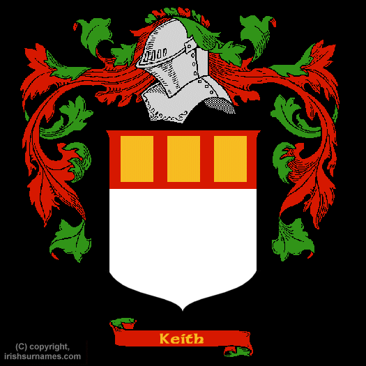 Keith Coat of Arms, Family Crest - Click here to view