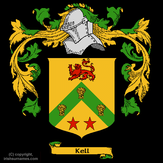 Kell Family Crest, Click Here to get Bargain Kell Coat of Arms Gifts