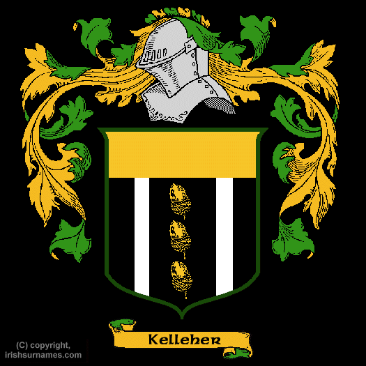 Kelleher Family Crest, Click Here to get Bargain Kelleher Coat of Arms Gifts