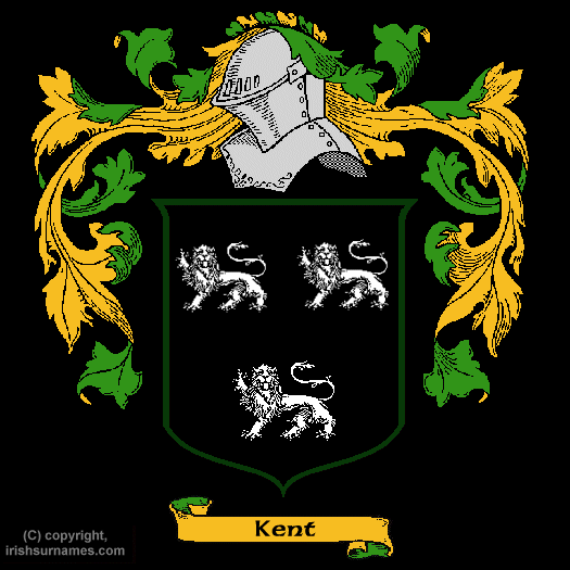 Kent Coat of Arms, Family Crest - Click here to view