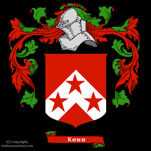 Kerr Coat of Arms, Family Crest - Click here to view