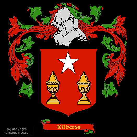 Kilbane Coat of Arms, Family Crest - Click here to view