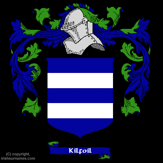 Kilfoil Family Crest, Click Here to get Bargain Kilfoil Coat of Arms Gifts