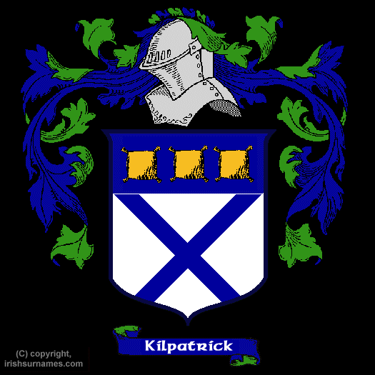 Kilpatrick Coat of Arms, Family Crest - Click here to view