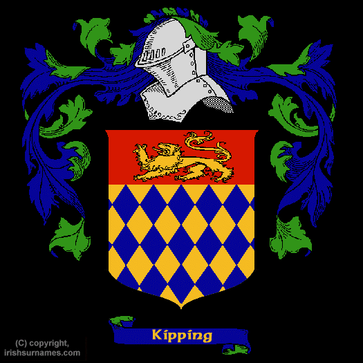 kipping Family Crest, Click Here to get Bargain kipping Coat of Arms Gifts