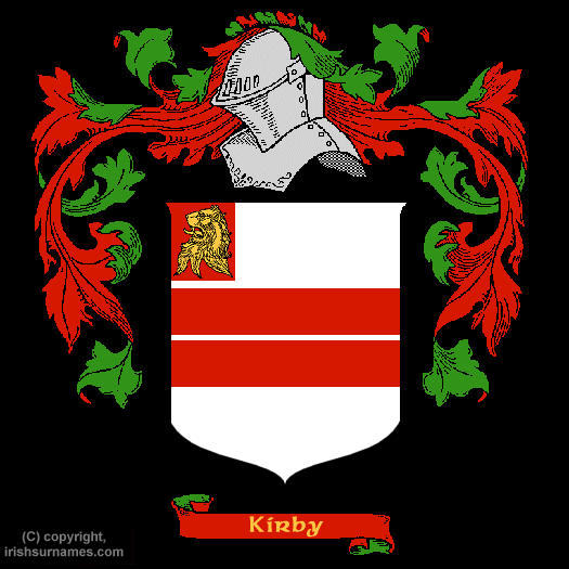 Kirby / Coat of Arms, Family Crest - Click here to view