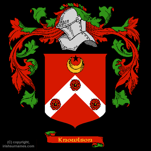 Knowlson Family Crest, Click Here to get Bargain Knowlson Coat of Arms Gifts