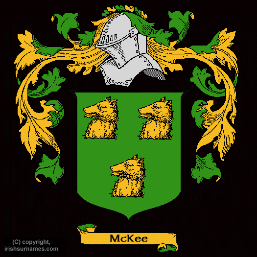 Mckee Family Crest, Click Here to get Bargain Mckee Coat of Arms Gifts