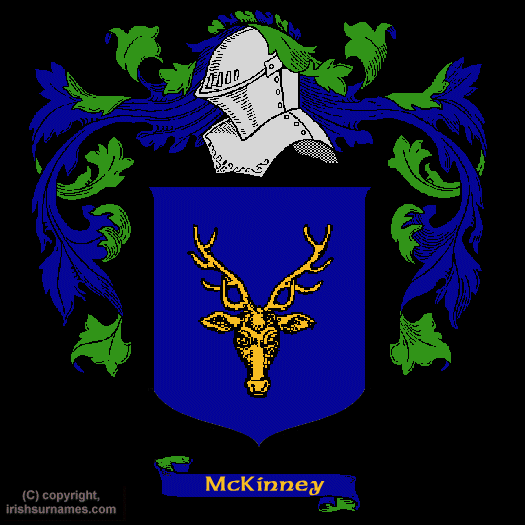 Mckinney Coat of Arms, Family Crest - Click here to view
