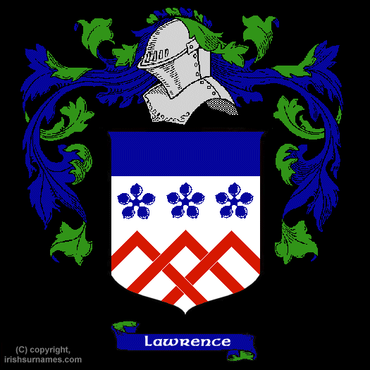 Lawrence Family Crest, Click Here to get Bargain Lawrence Coat of Arms Gifts