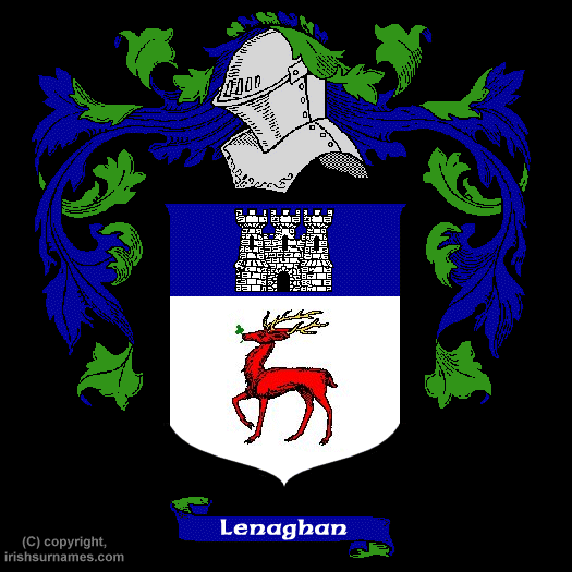 Lenaghan Coat of Arms, Family Crest - Click here to view