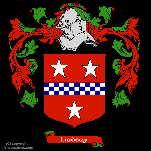 Lindsay Coat of Arms, Family Crest - Click here to view