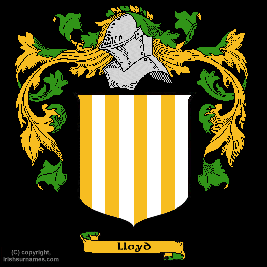 Lloyd Coat of Arms, Family Crest - Click here to view