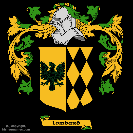 Lombard Coat of Arms, Family Crest - Click here to view