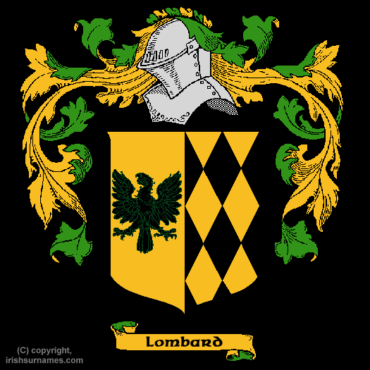 Lombard Family Crest, Click Here to get Bargain Lombard Coat of Arms Gifts