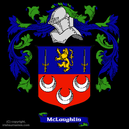 Mclaughlin Coat of Arms, Family Crest - Click here to view
