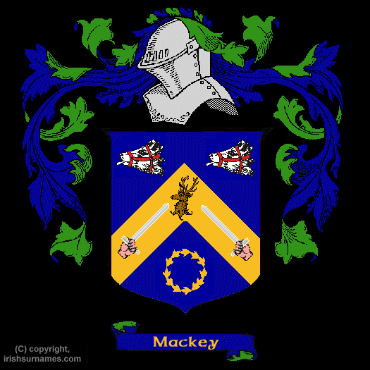 Mackey Family Crest, Click Here to get Bargain Mackey Coat of Arms Gifts