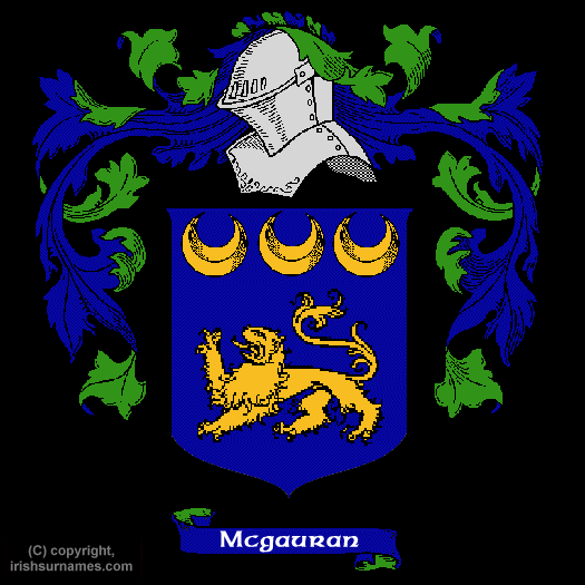 Magauran Coat of Arms, Family Crest - Click here to view