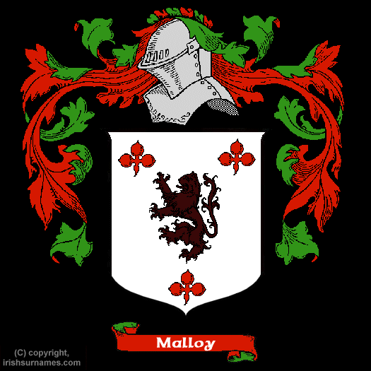 Malloy / Coat of Arms, Family Crest - Click here to view