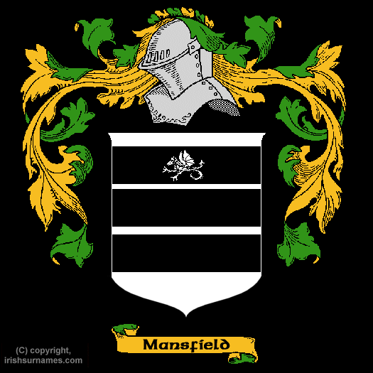 Mansfield / Coat of Arms, Family Crest - Click here to view