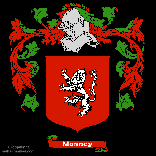 Marney Coat of Arms, Family Crest - Click here to view