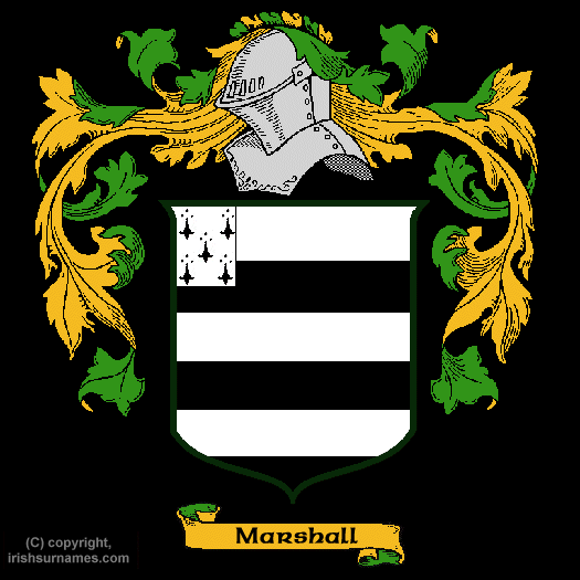 Marshall Family Crest, Click Here to get Bargain Marshall Coat of Arms Gifts