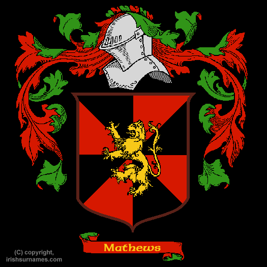 Mathews Family Crest, Click Here to get Bargain Mathews Coat of Arms Gifts