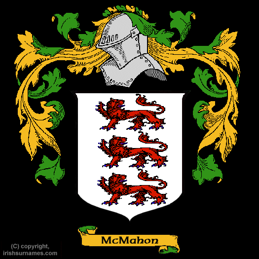 Mcmahon / Coat of Arms, Family Crest - Click here to view